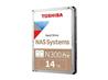 Disque dur interne Toshiba N300 Pro NAS 14 To 7 200 tr/min SATA 3.0