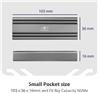 Vantec (NST-206C3-SG) M.2 Nvme SSD to USB 3.1 Gen 2 Type C Enclosure with C to C Cable, Space Gray Color, ID6