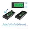 Vantec NexStar SX, M.2 NVMe SSD vers USB 3.2 Gen2x2 (NST-230C3-BK)