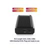Vantec NexStar SX, USB 3.2 Gen2x1 Type C M.2 NVMe/SATA RGB Enclosure