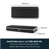 Vantec M.2 NVMe SSD To USB 3.1 Gen 2x1 Type C Syncable RGB Enclosure(Open Box)