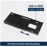 Vantec NexStarG 2.5” SATA III to USB 3.2 Gen1 SSD/HDD Enclosure