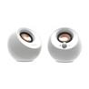 CREATIVE Pebble V3 Minimalistic 2.0 USB-C Speakers, White