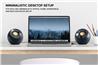 Creative Pebble V2 2.0 USB Powered Desktop Speaker, Black(Open Box)