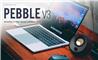 CREATIVE Pebble V3 Minimalistic 2.0 USB-C Speakers with Bluetooth 5.0,