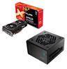 SAPPHIRE PULSE AMD RADEON RX 9060 XT 16 Go Carte graphique + FSP VITA-850GM Bloc d'alimentation