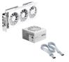 XFX Swift AMD Radeon RX 9070 GRE White GPU + CORSAIR RM850e White PSU