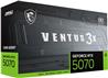 MSI GeForce RTX 5070 VENTUS 3X OC GDDR7 Trois ventilateurs