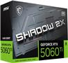 Carte graphique MSI GeForce RTX 5060 Ti 16 Go Shadow 2X OC Plus, GDDR7 16 Go