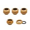 accord CORSAIR (tube rigide), pack XF Hardline 4 (compression 12mm OD; doré