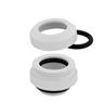 CORSAIR Fitting (hard tube),XF Hardline 4-pack (12mm OD compression; glossy white)