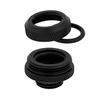 CORSAIR Fitting (hard tube),XF Hardline 4-pack (14mm OD compression; black)