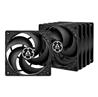 Arctic P12 Ventilateur de 120 mm, Noir, Paquet de 5