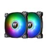 THERMALTAKE (Pure Duo 14) - Ventilateurs de radiateur ARGB (x2) noir(Open Box)