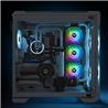 THERMALTAKE Pure Duo 14 ARGB Sync Radiator Fan, White – 2 pack(Open Box)
