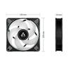 ARCTIC COOLING ACFAN00231A 120mm Case Fan Black