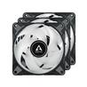 Arctic P12 PWM PST A-RGB 0dB (Noir) 120mm Ventilateur de boîtier à pression optimisée | Vitesse contrôlée PWM avec PST | Ecl...