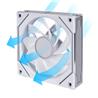 LIAN LI SL120 SL120 Reverse Blade 120 mm Ventilateur Blanc