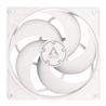 Arctic P14 PWM PST 140mm Ventilateur PWM avec répartiteur de câble, Blanc