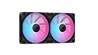 CORSAIR iCUE LINK LX140 RGB Extension de ventilateur PWM 140 mm, noir