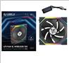 Lian Li UNI FAN SL 120 Wireless RGB 120mm Reverse Blade Fan, Black