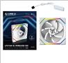 Lian Li UNI FAN SL 120 Wireless RGB 120mm Reverse Blade Fan, White