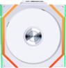 Lian Li UNI FAN SL 120 Wireless RGB 120mm Reverse Blade Fan, White