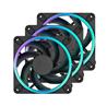 Fractal Design Momentum 12 RGB PWM Black 120 mm  ARGB LED FDB (3-pack