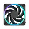 Fractal Design Momentum 12 RGB PWM Black 120 mm  ARGB LED FDB (3-pack