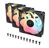 CORSAIR RS120-R ARGB 120mm Fan Triple Pack, BLK