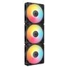 CORSAIR RS120-R ARGB 120mm Fan Triple Pack, BLK