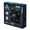 ARCTIC COOLING P14 Pro PST 140mm Case FanSingle Pack Black(Open Box)
