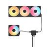 CORSAIR iCUE LINK RX120 II RGB 120 mm Ventilateur Paquet de 1 Noir