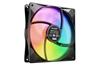 be quiet! Light Wings LX 140mm PWM High-speed ARGB Case Fan, Black, 3