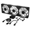 CORSAIR RX360 II RGB avec hub système iCUE LINK, 3 ventilateurs