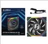 LIAN LI UNI FAN SL WIRELESS RGB LCD Black Color Single Pack 12cm Fan Pack without Controller