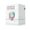 DeepCool AG400 G2 WH ARGB Refroidisseur d'air pour processeur Blanc