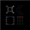 DeepCool AK400 ZERO DARK Performance CPU Cooler, 4 Direct Touch Coppe