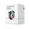 DeepCool AG400 G2 ARGB Refroidisseur d'air pour processeur Noir