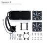 Fractal Design Celsius S24 Blackout 240mm Silent High Performance Sli(Open Box)