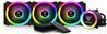 GAMDIAS CHIONE P2-360R, refroidisseur de jeu RGB, 3 x ventilateur Trio Ring de 120 mm, synchronisation avec la carte mère, b...