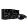 Refroidisseur liquide NZXT Kraken 240 - 240 mm AIO avec 1,54 pouces. Ventilateurs d'affichage et de radiateur (noir)