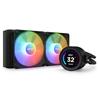 Refroidisseur liquide AIO NZXT Kraken 240 Elite RGB de 240 mm avec affichage, contrôleur RGB et ventilateurs RGB (noir)