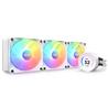 NZXT Kraken 360 Elite RGB - Refroidisseur liquide AIO de 360 mm avec affichage, contrôleur RGB et ventilateurs RGB (blanc)