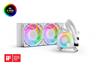 EKWB Nucleus AIO CR240 Lux D-RGB Liquid Cooler - White