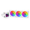 LIAN LI Galahad II LCD 360mm AIO Liquid CPU Cooler - White