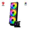 MSI MPG CORELIQUID D360 Refroidisseur d'eau tout-en-un pour processeur | Radiateur 360mm | 3x Ventilateurs PWM 120mm | ARVB,...