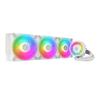 Arctic Liquid Freezer III 420 A-RGB AIO CPU Water Cooler, White