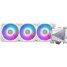 MSI MAG Coreliquid I360 AIO Liquid CPU Cooler - White, 360mm Radiator, Triple 120mm ARGB PWM Fans, Compatible with LGA 1851 Soc