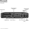 HP EliteDesk 800 G5 i5-9500T 16GB RAM 256GB SSD W11P (Renewed)
